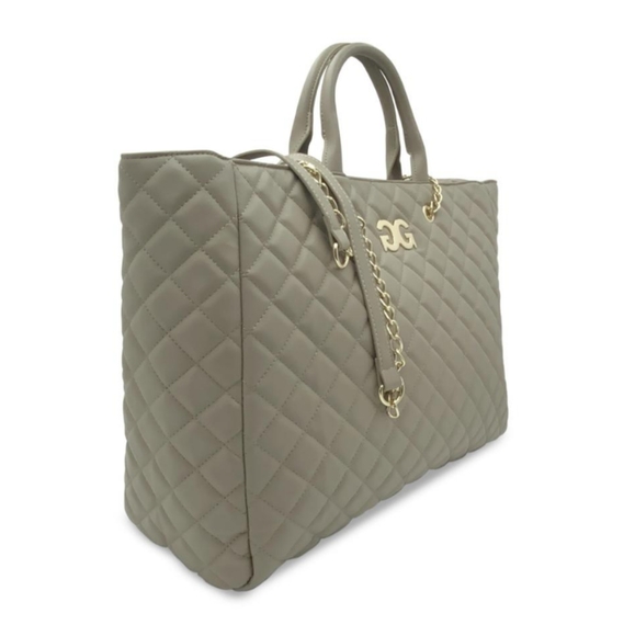 New Gilda Paris XL Tote Quilted Crossbody bag - Picture 3 of 12